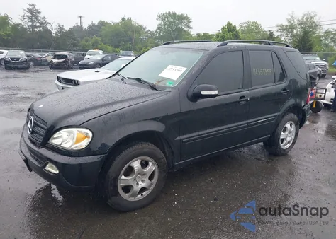 2002 Mercedes-Benz Ml 320 from USA, damaged, VIN 4JGAB54E02A289858